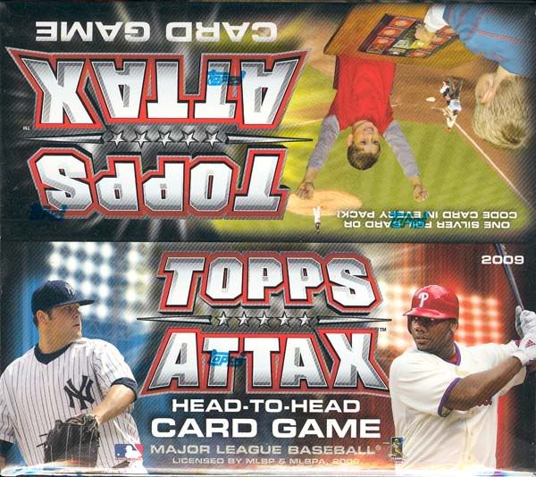 2009 Topps Attax Baseball Card Game Boosters and Starters Blowout